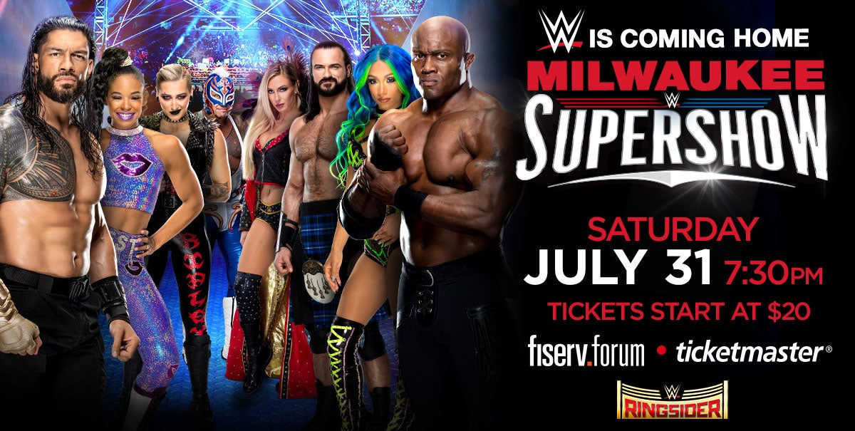 WWE Supershow Fiserv Forum