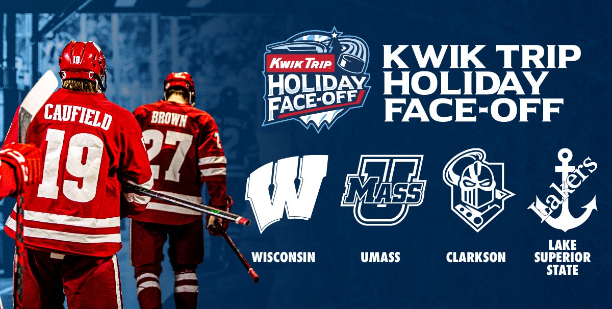 Kwik Trip Holiday FaceOff College Hockey Tournament Fiserv Forum